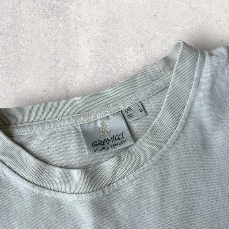 Gramicci Carabiner Graphic T Shirt Beige L