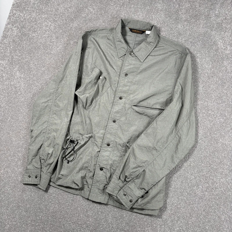 Uniform Bridge Field Utility Overshirt Aqua M