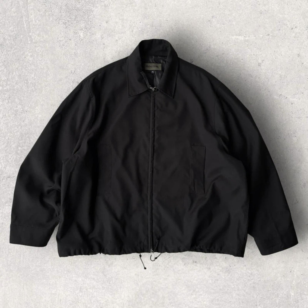 Uniform Bridge Cropped Boxy Harrington Black XL