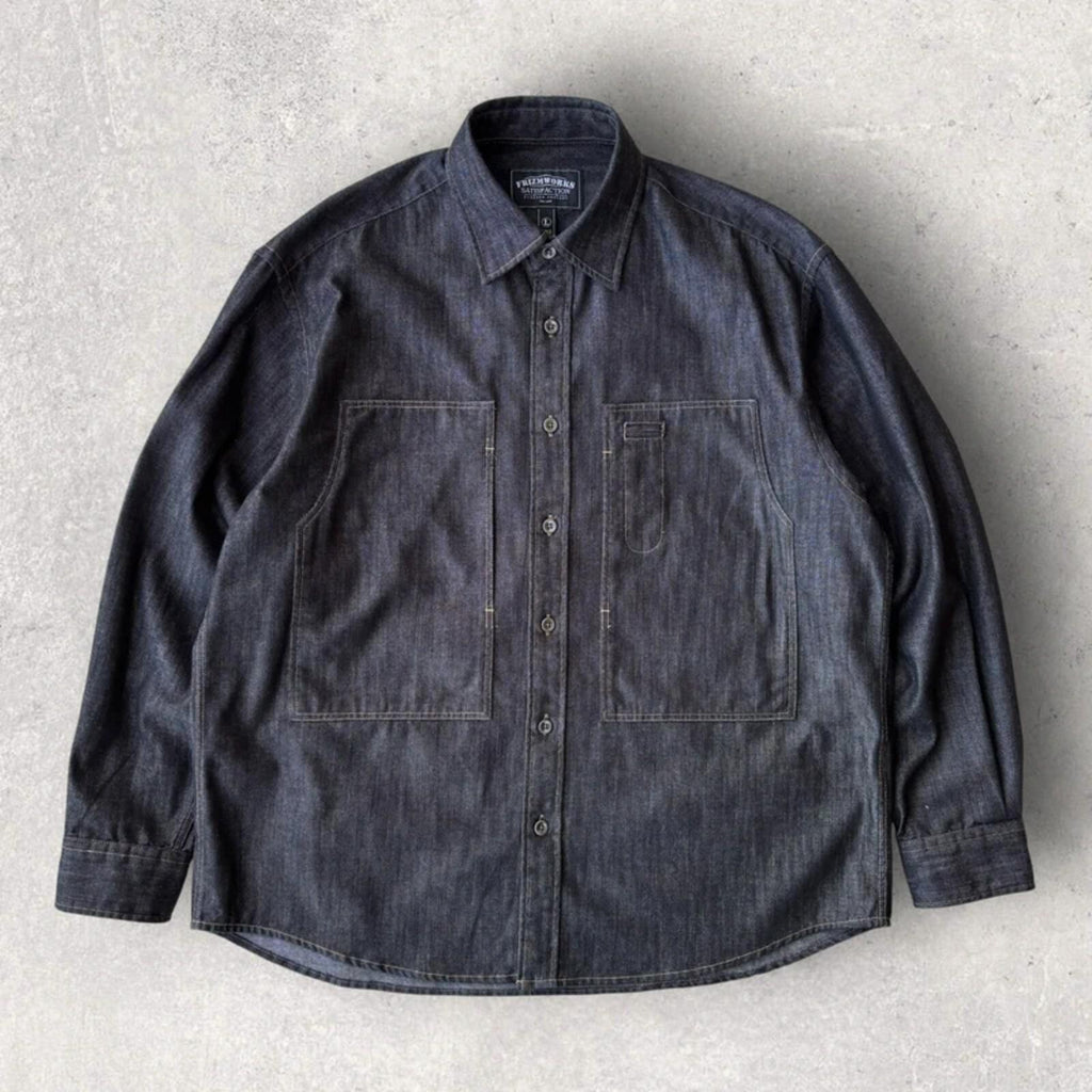 Frizmworks Carpenter Denim Shirt Black L