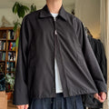 Uniform Bridge Cropped Boxy Harrington Black XL