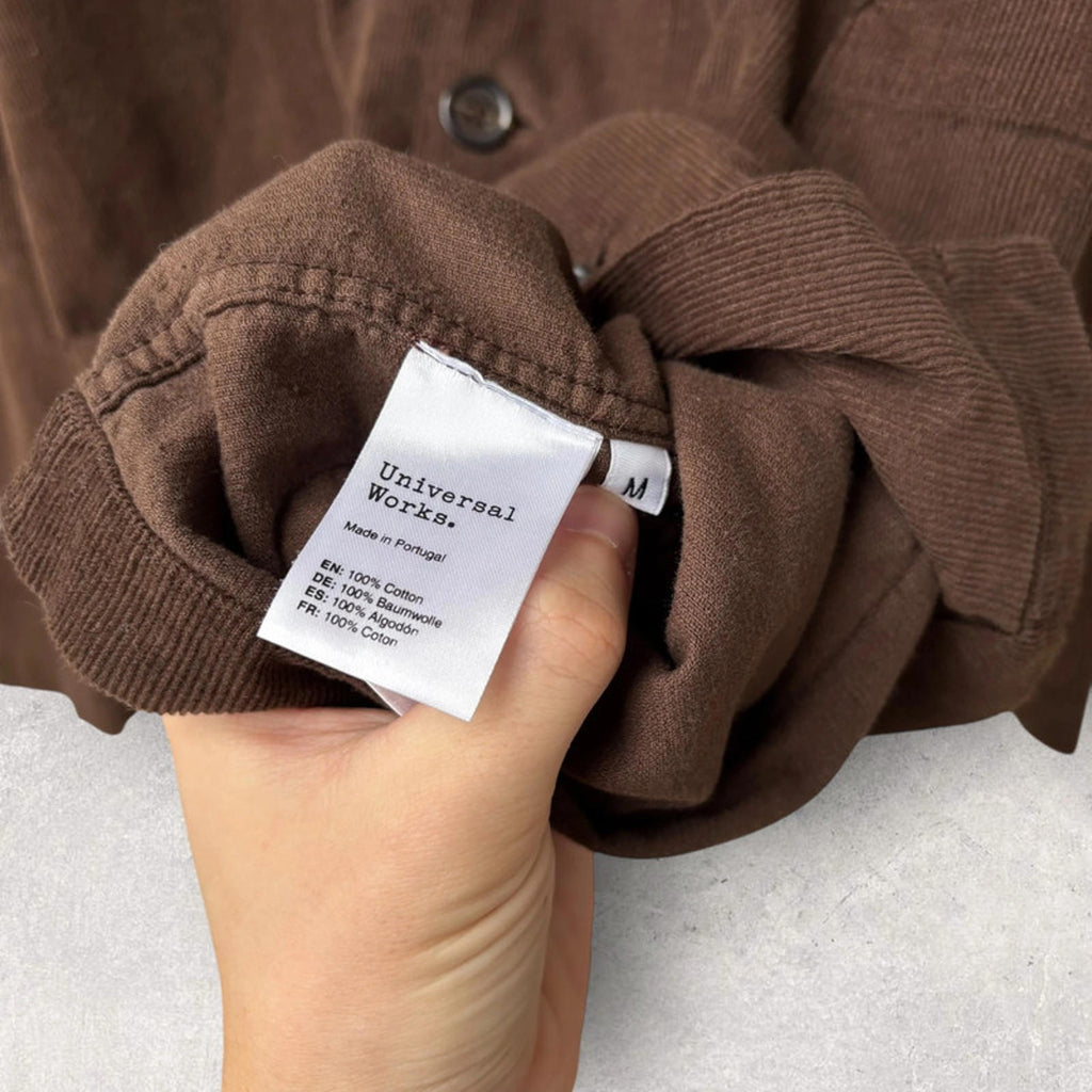 Universal Works Bakers Utility OverShirt Brown M