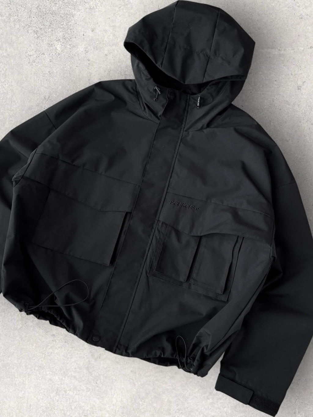 Scuffers Tech Coat Black Size XL