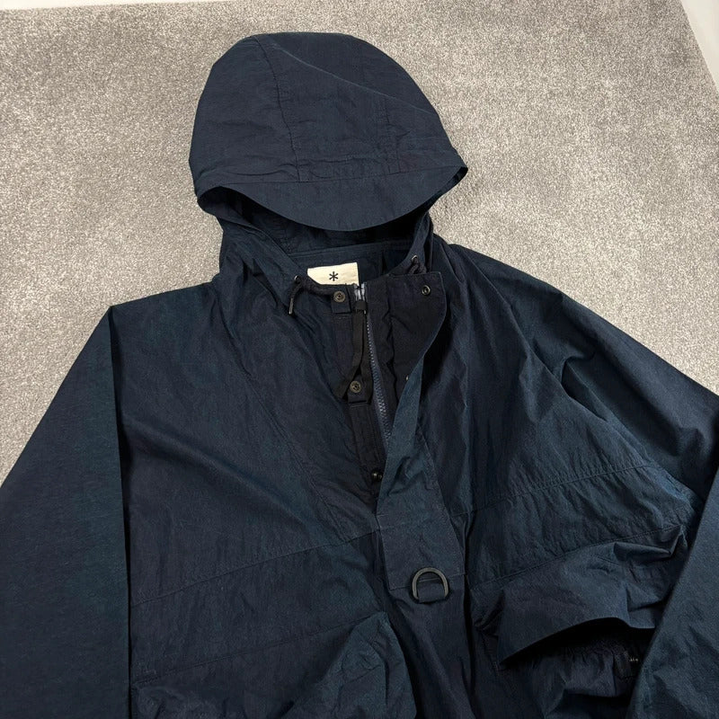 Snow Peak Indigo Long C/N Parka Indigo M