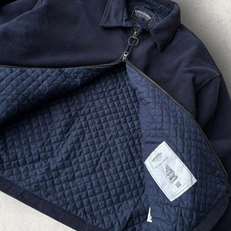 Frizmworks Fleece Drizzler Jacket Navy XL