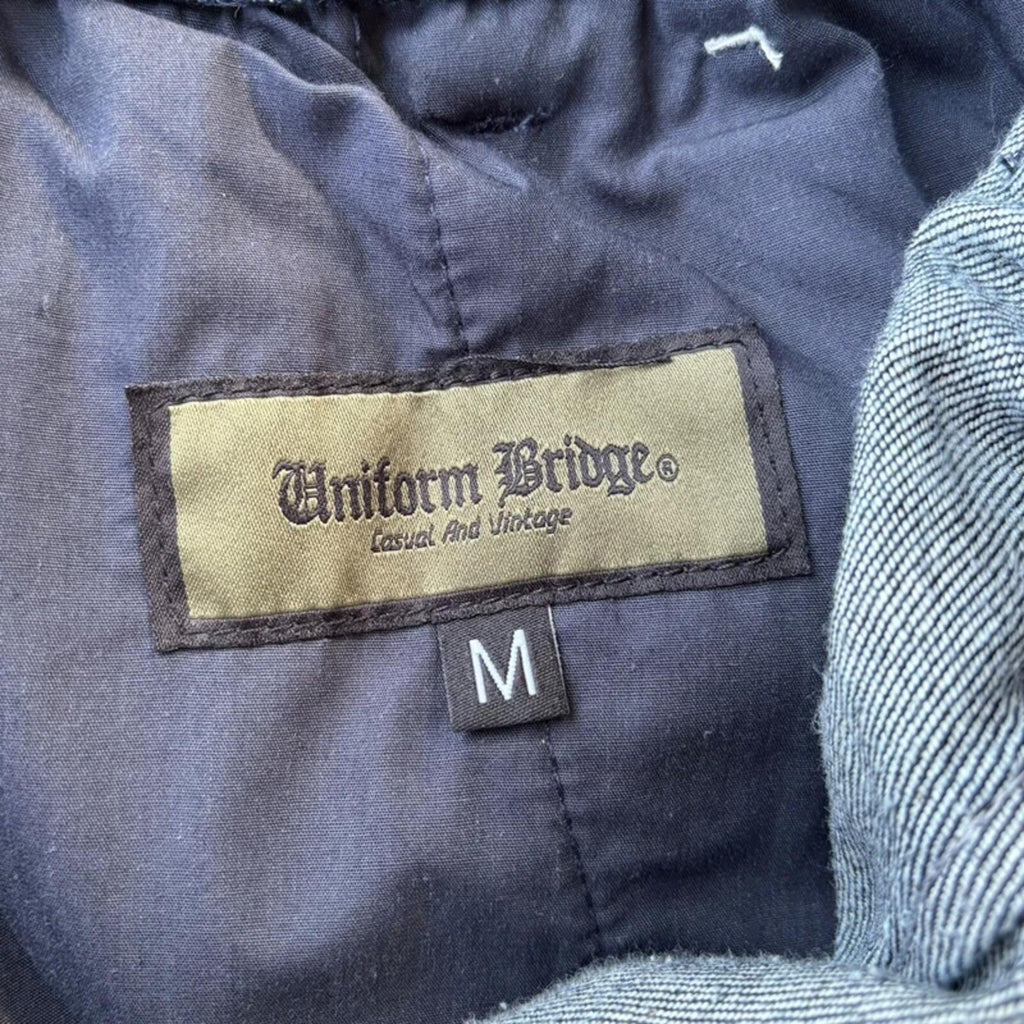 Uniform Bridge Baggy Indigo Denim Short M