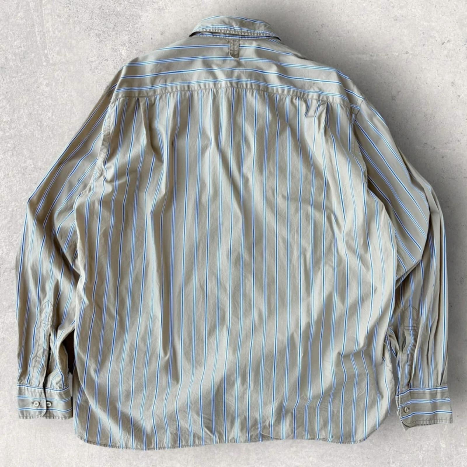 Eastlogue Asymmetric Utility Shirt Beige XL