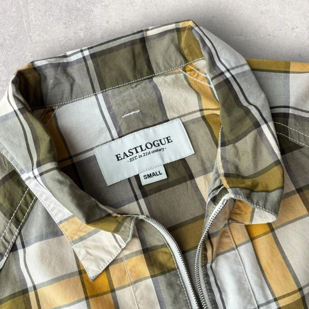 Eastlogue Check Utility Overshirt Green S