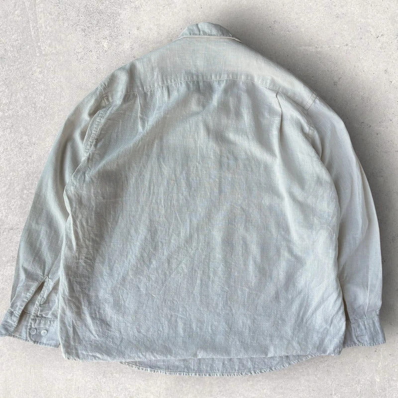 Frizmworks Linen Pullover Shirt Oatmeal XL
