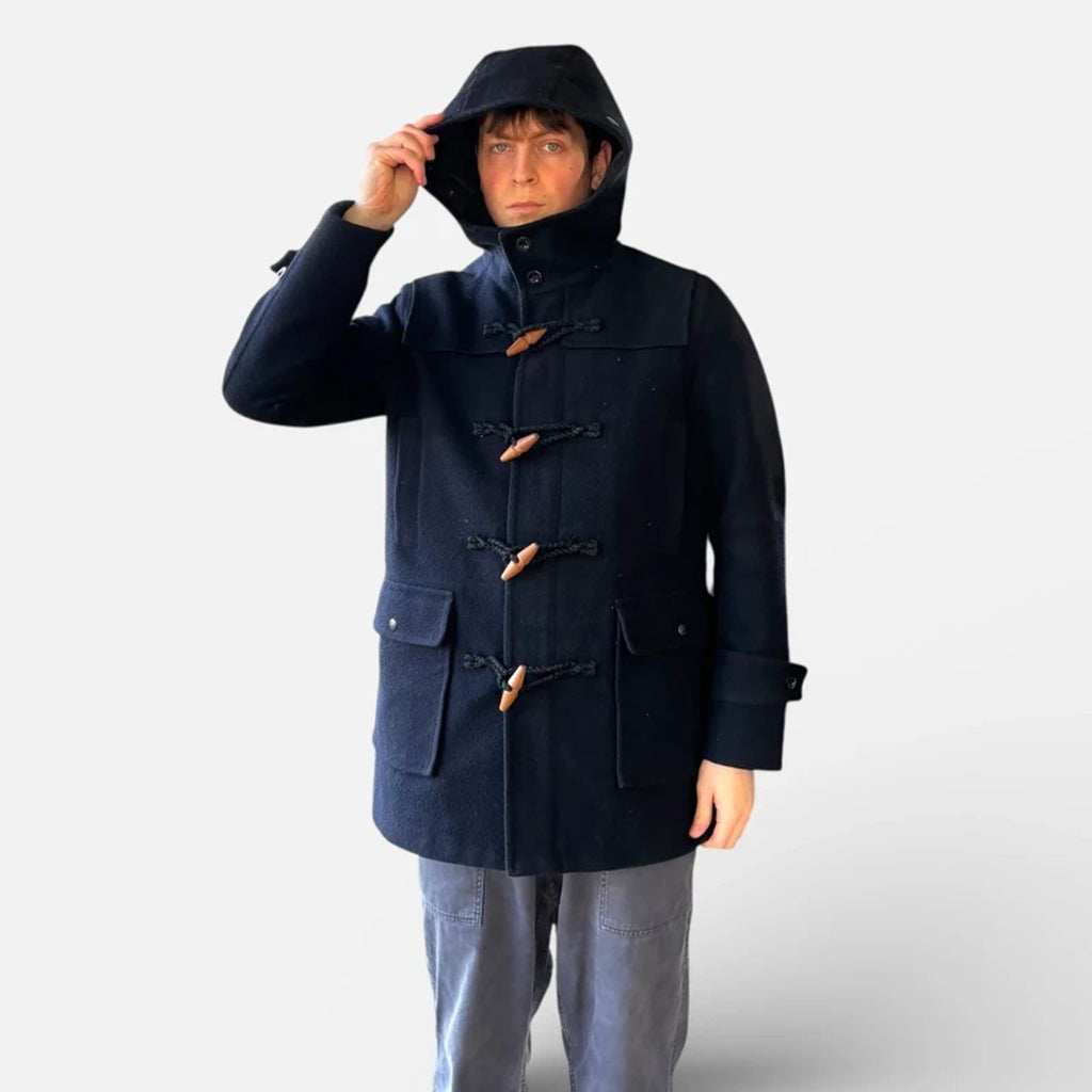 Nanamica Japan Windstopper Duffle Coat Navy M