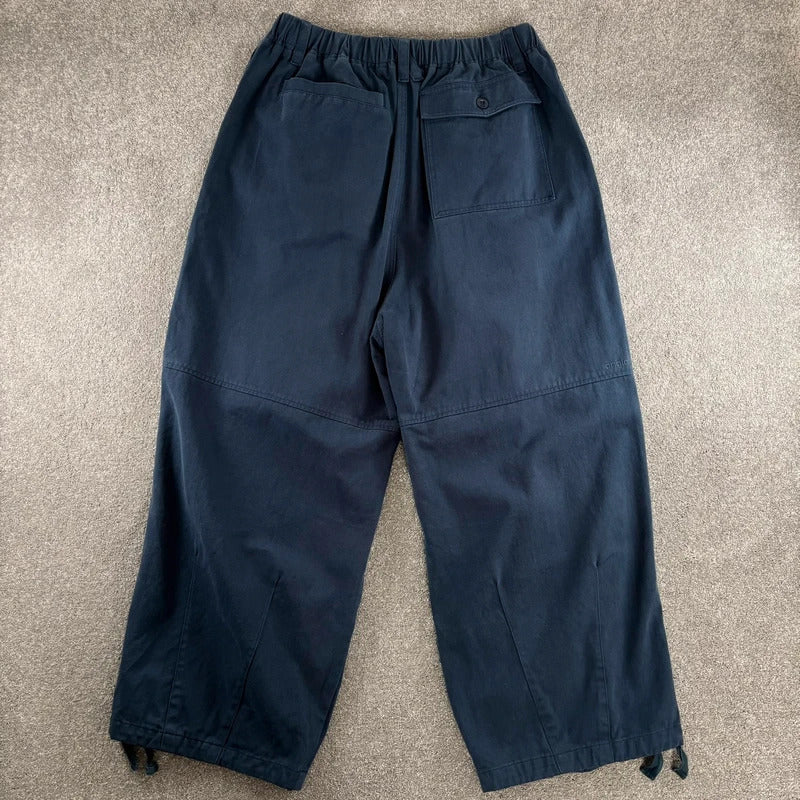Anglan Twill Balloon Pant Navy L