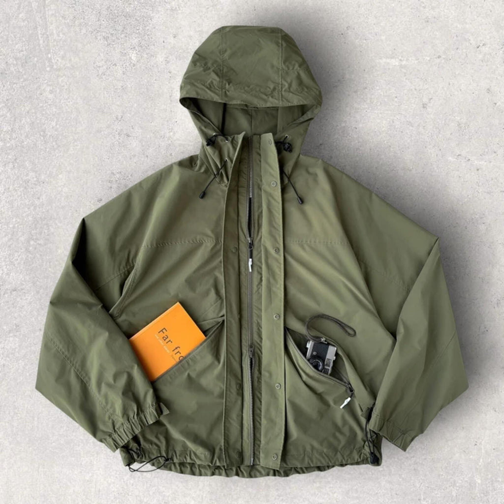 Uniform Bridge Oversized Mountain Jacket Olive L