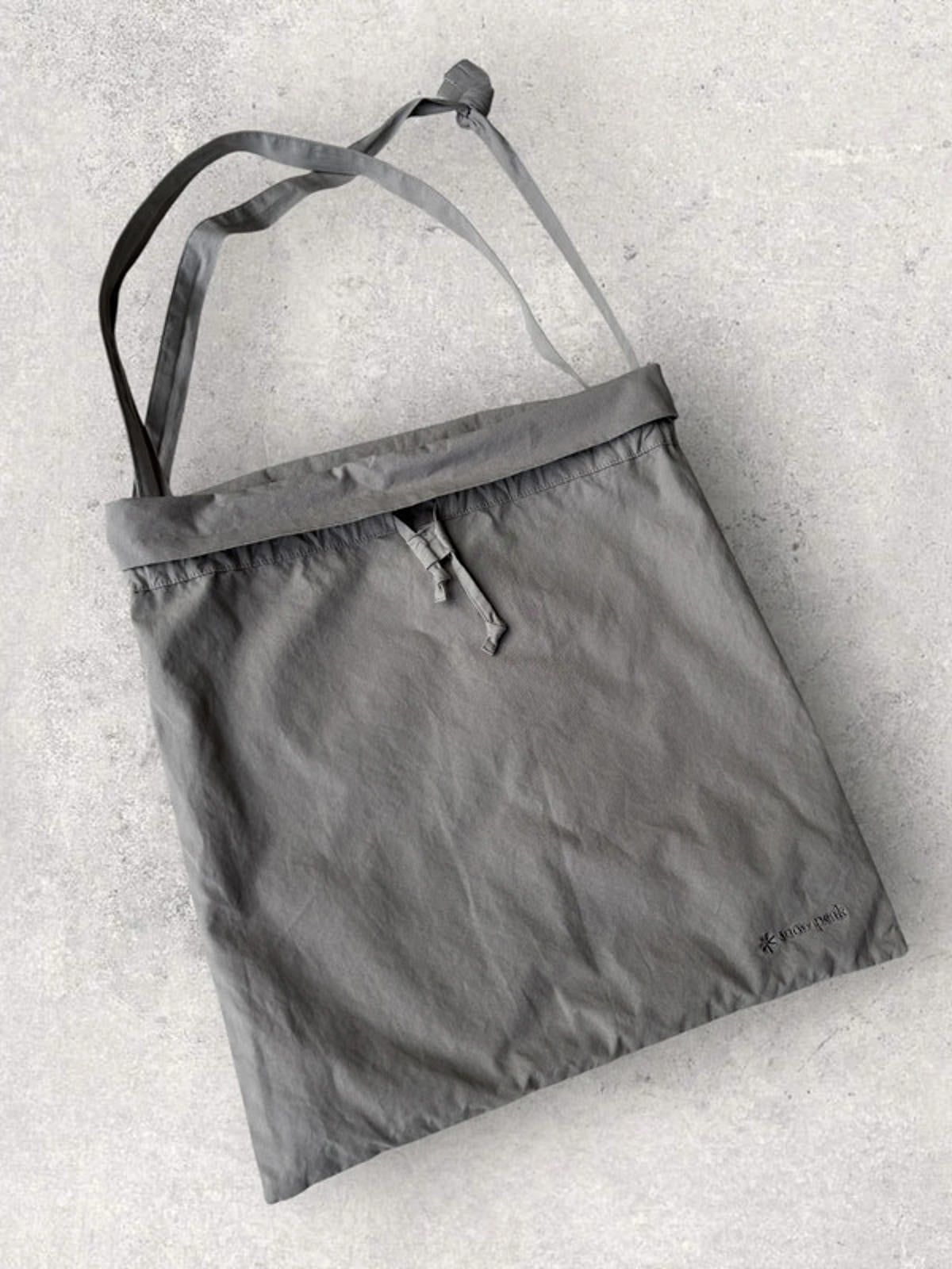 Snow Peak Shoulder Bag – Stone / Natural Beige