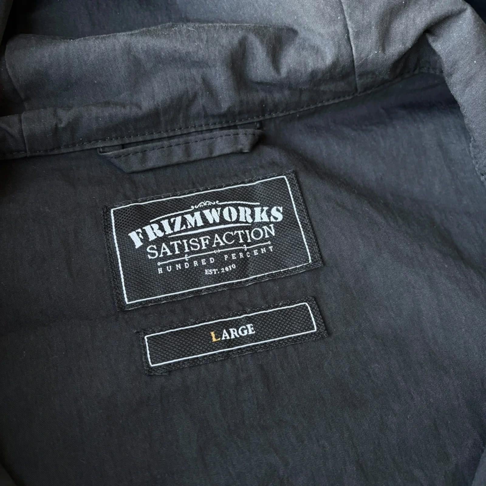 Frizmworks CN Utility Wind Parka Black L Korea Import Techwear