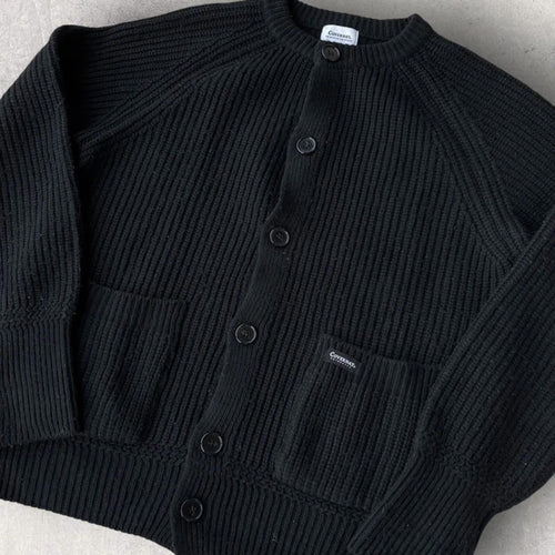Covernat Wool Blend Button Cardigan Black M