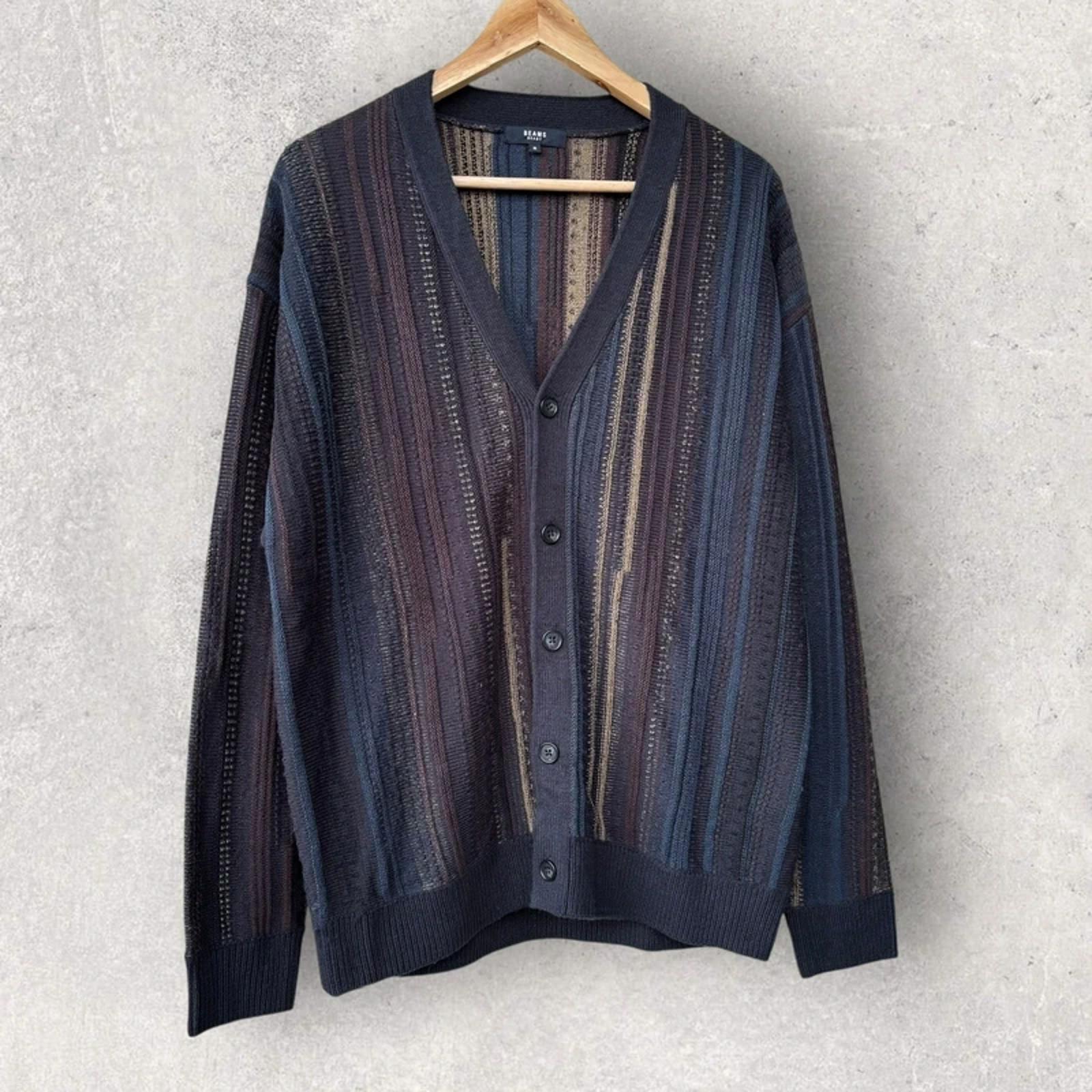 Beams Knit Cardigan Navy S Japan import