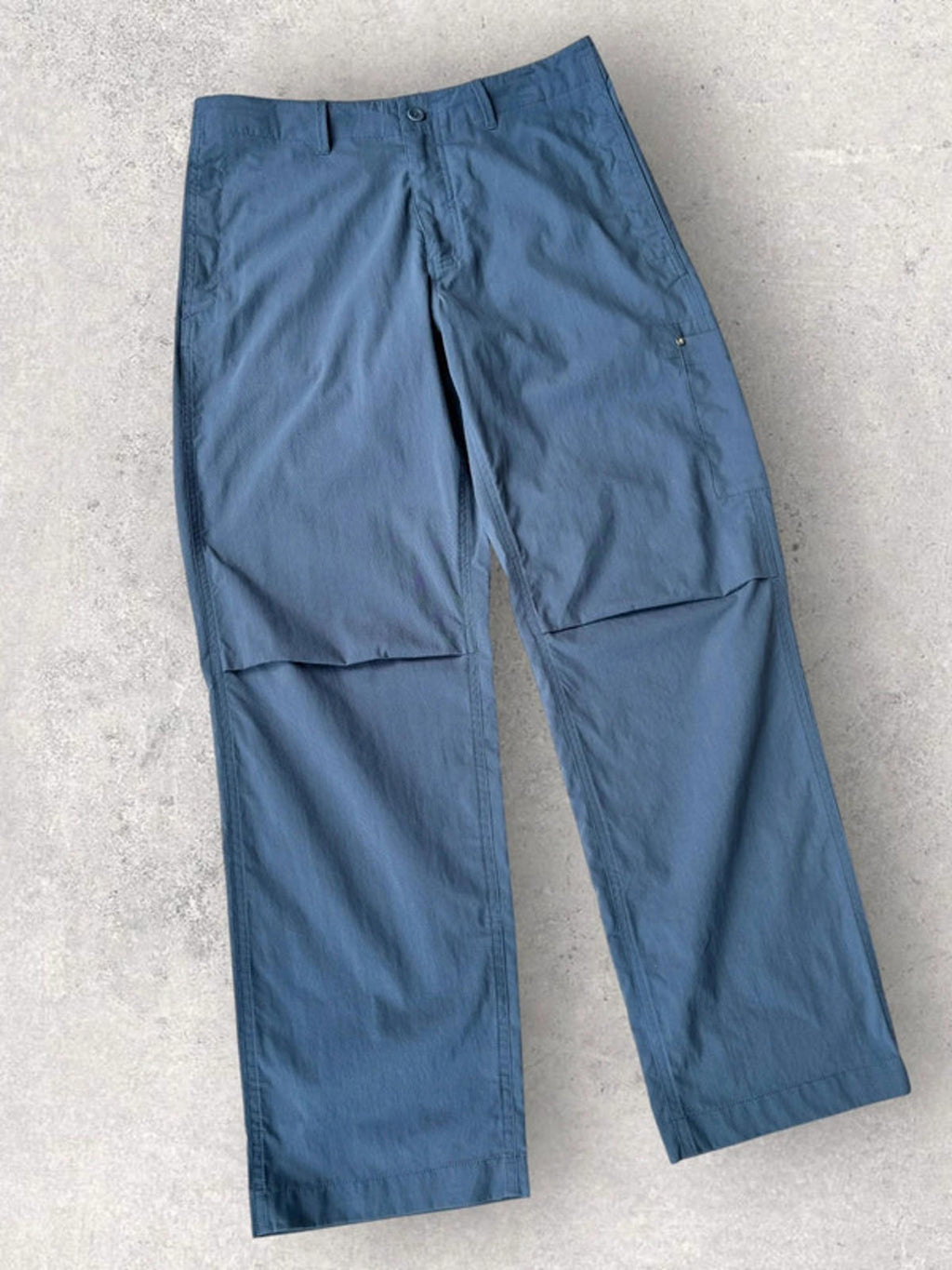 Norse Projects Falke Tab Baggy Trousers Calcite Blue Size M