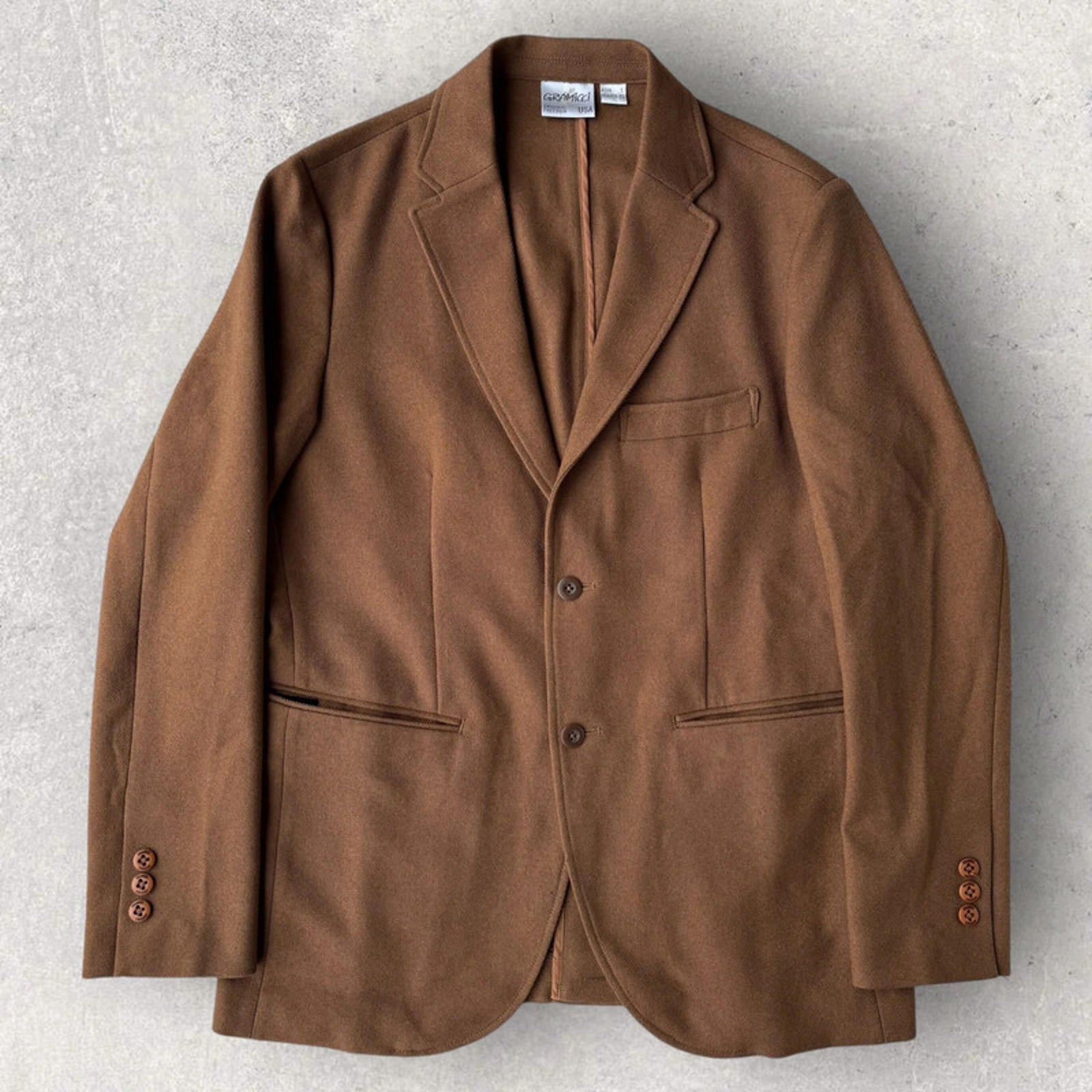 Gramicci x Edifice Tailored Suit Jacket / Blazer – Brown – S – Japan Import
