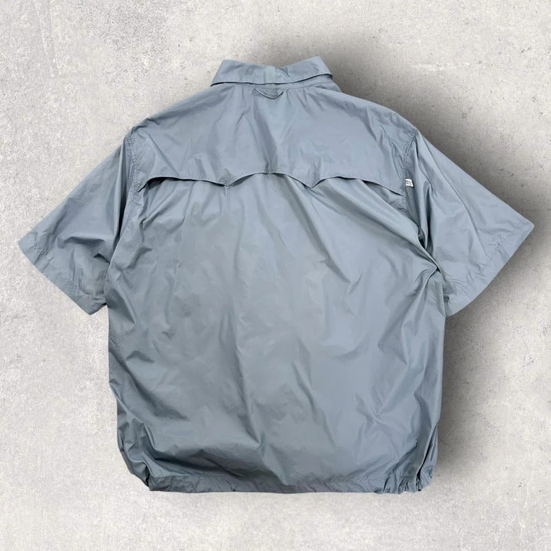 Anglan Nylon Adjustable Shirt Blue L