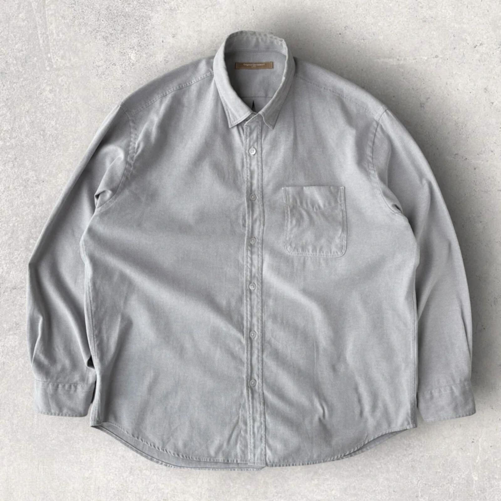 Frizmworks Oversized Oxford Shirt Grey XL