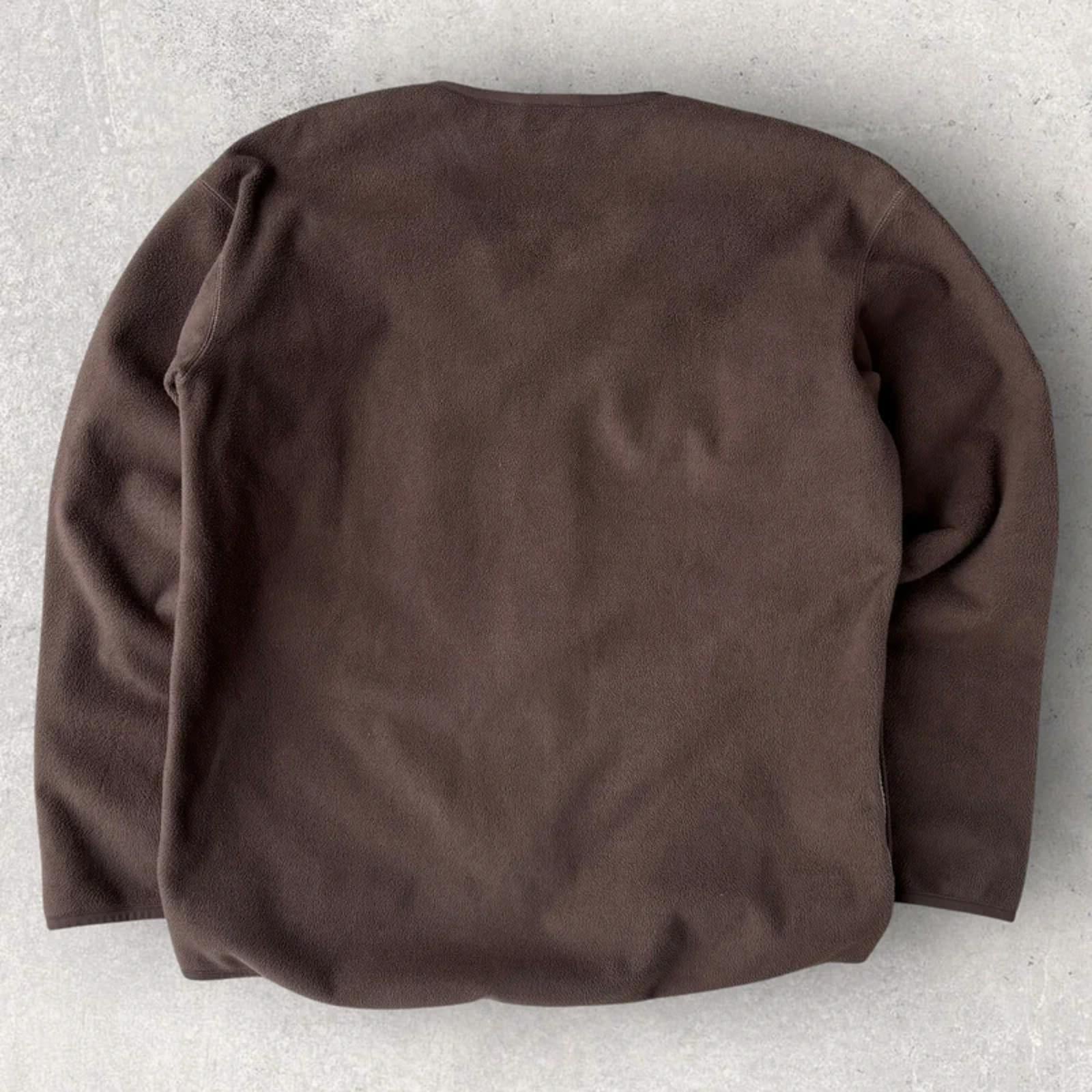 Gramicci x Beams Japan Fleece Zip Cardigan Brown S