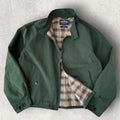 Frizmworks Check Lined Harrington Forest Green XL