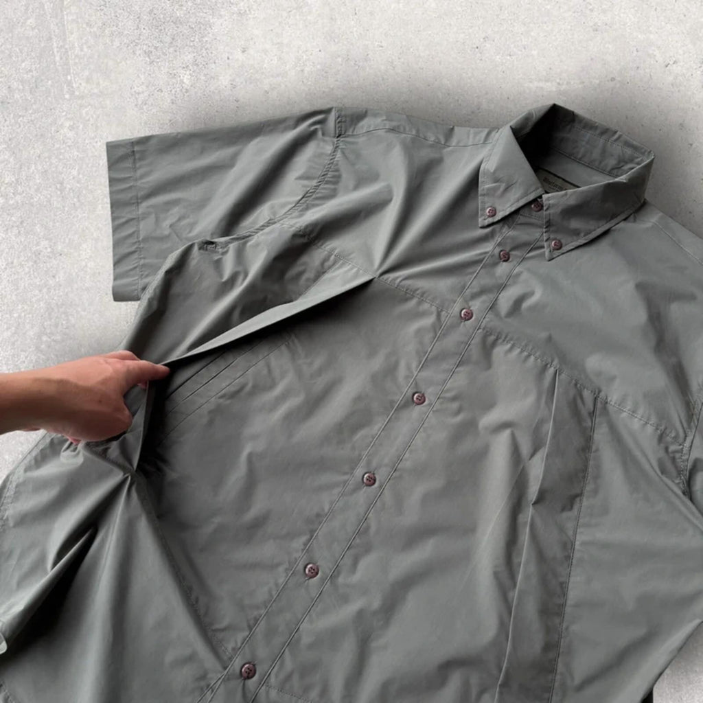 Uniform Bridge Monster Pocket SS Shirt Grey L