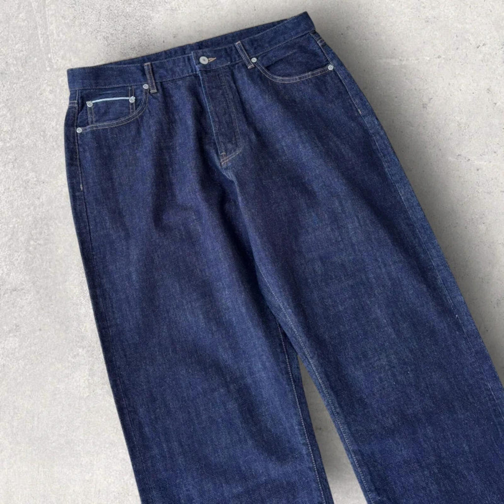 Uniform Bridge Wide Tapered Jean Indigo XL