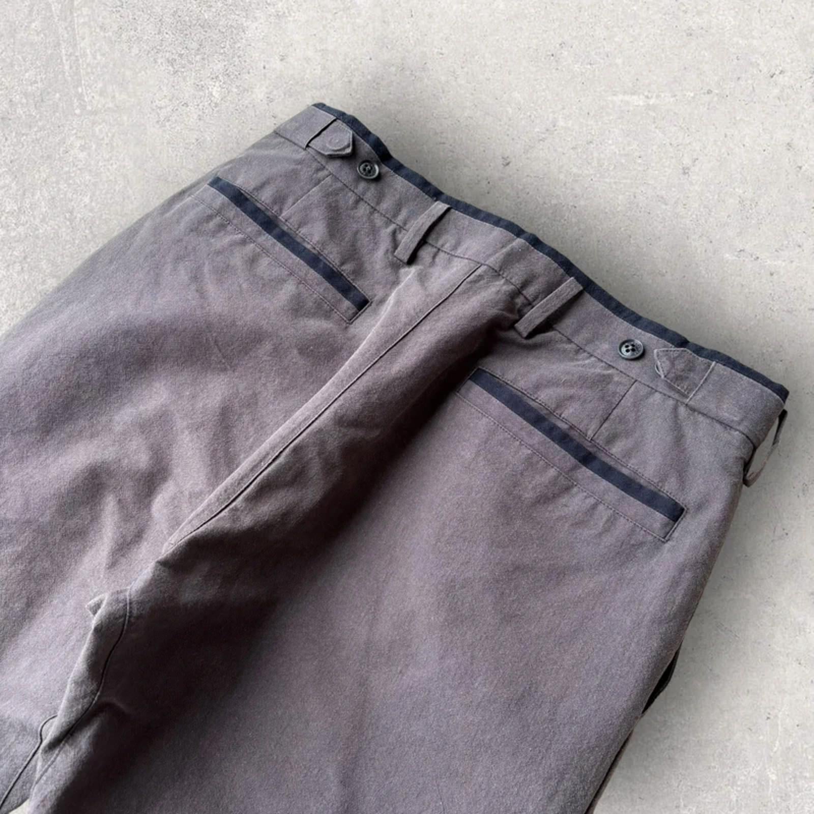 Nanamica Tailored Cotton Trouser Grey S Japan Import Workwear