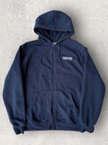 ThisisNeverThat Double Zip Hoodie Navy Size L