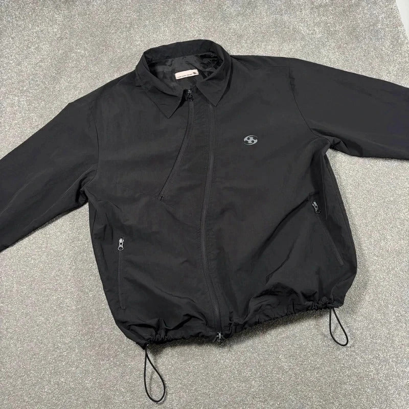 San San Gear Curved Coach Jacket Black L