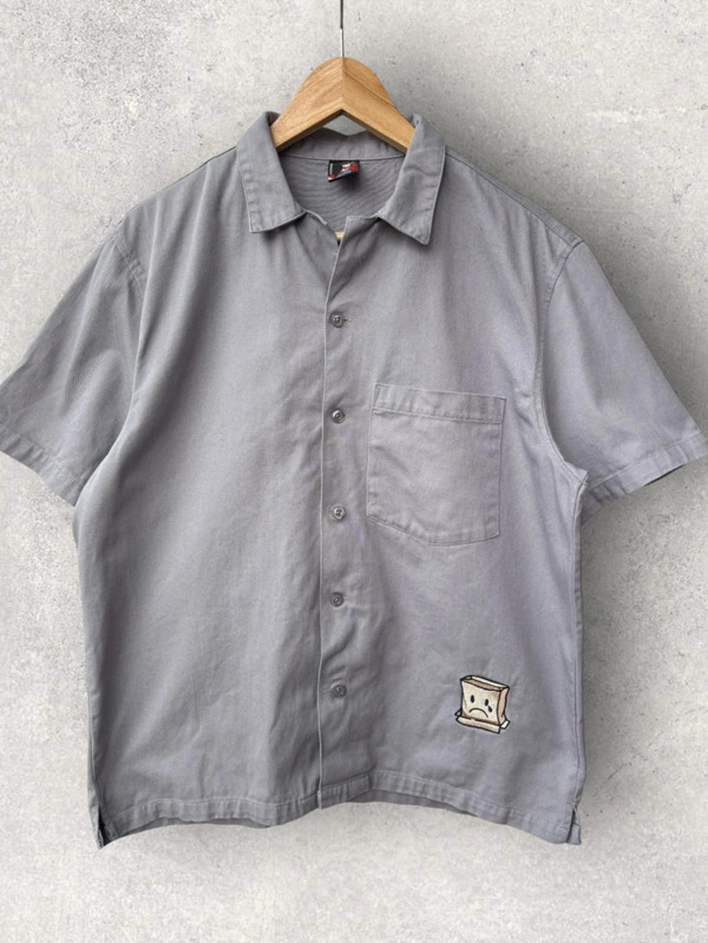 Derschutze Valentines Shirt Grey Size S