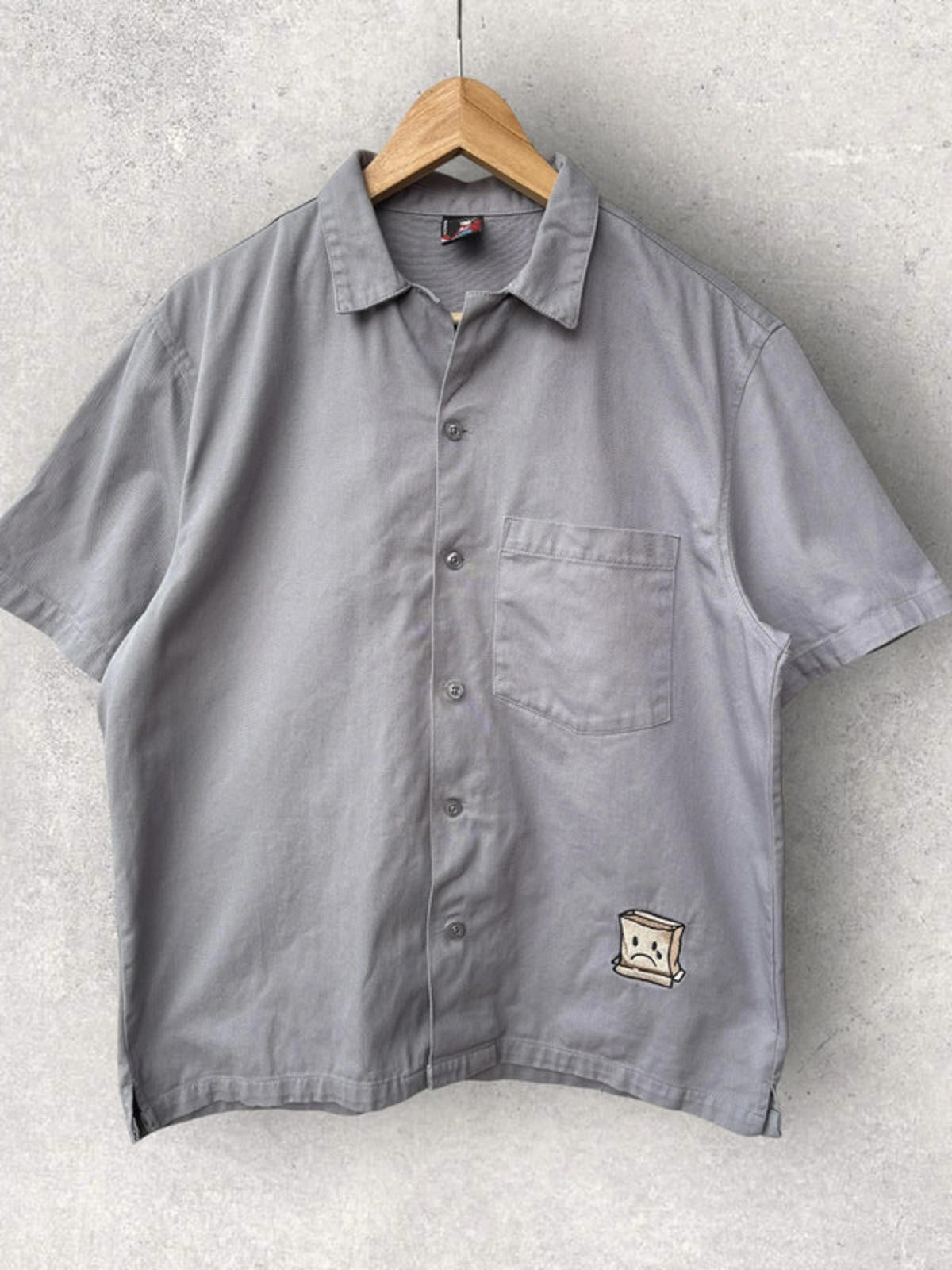 Derschutze Valentines Shirt Grey Size S