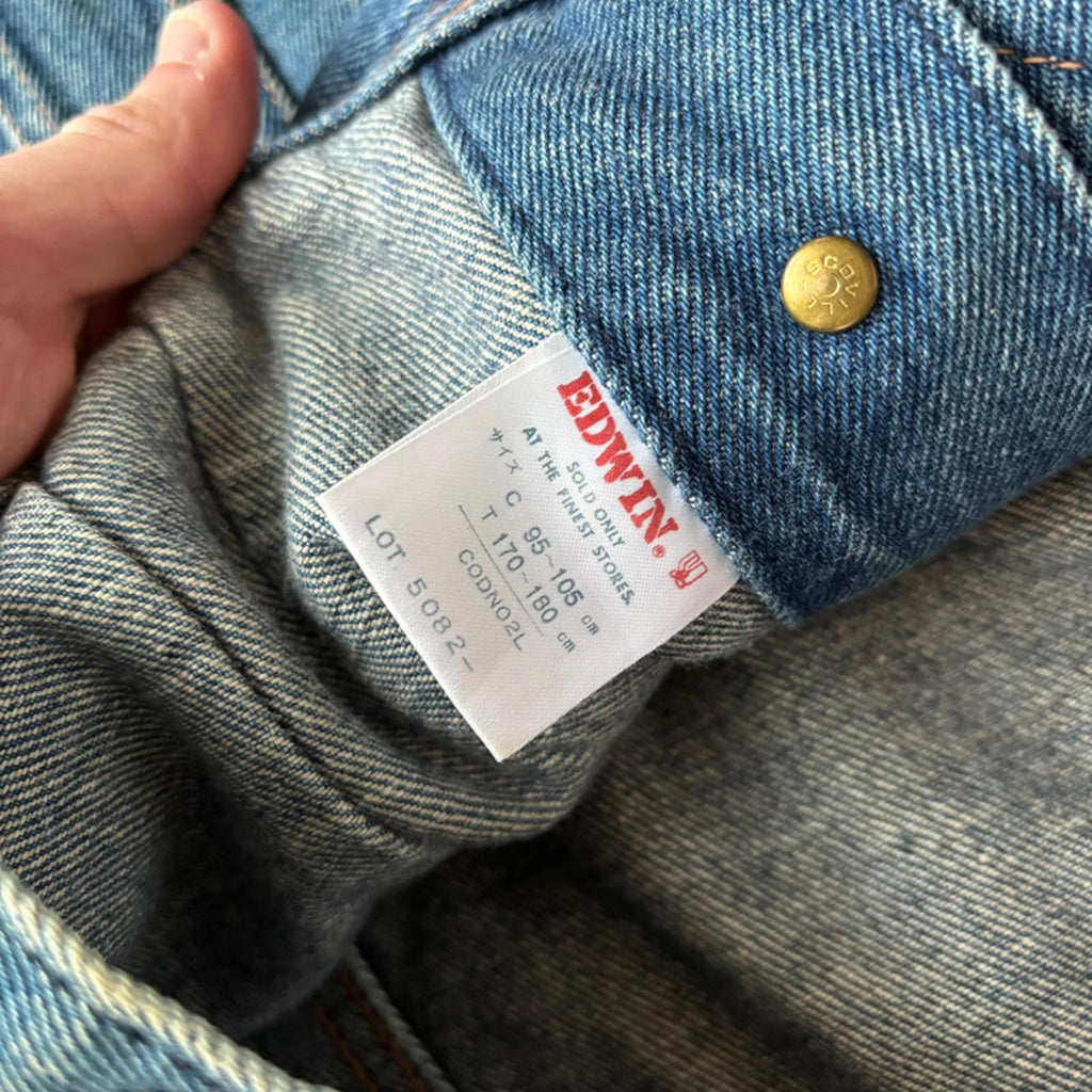Edwin Raw Denim Jacket – Indigo XS