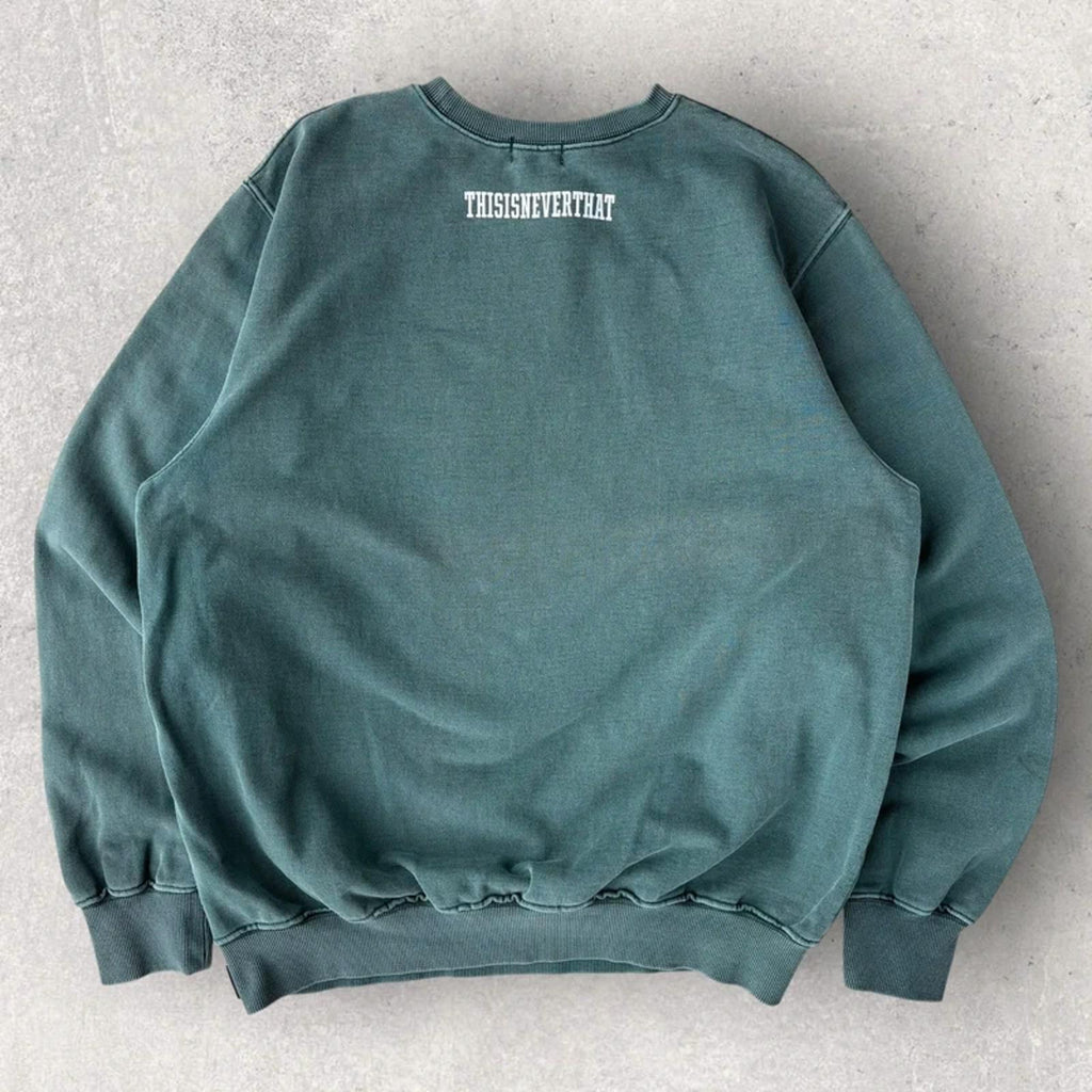 This Is Never That Mountain Sweatshirt Green M
