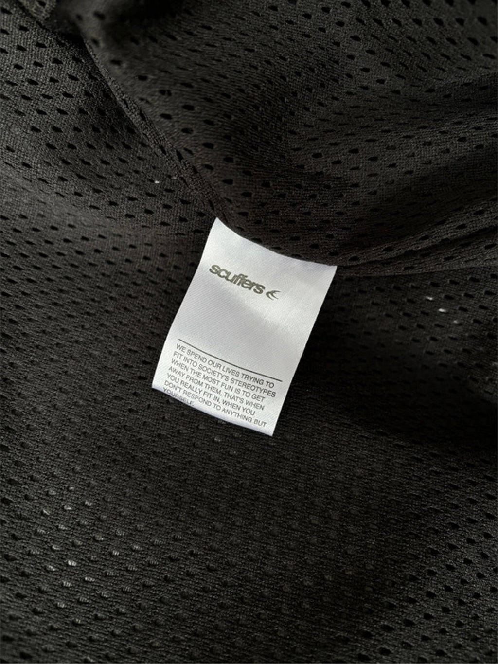 Scuffers Tech Coat Black Size XL