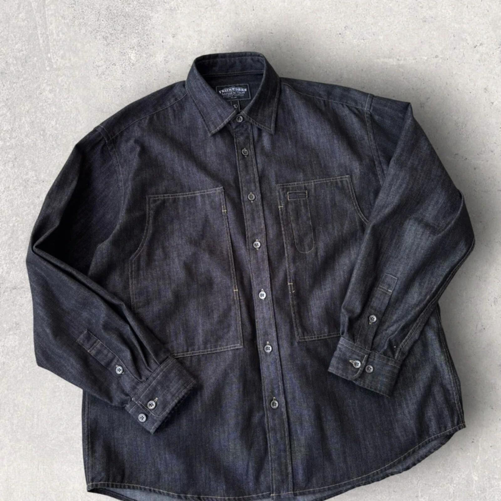 Frizmworks Carpenter Denim Shirt Black L