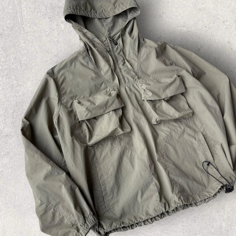 Uniform Bridge Military Pullover Smock Khaki M