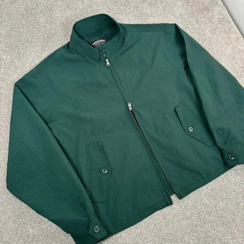 Frizmworks Seersucker Buddy Harrington Green L