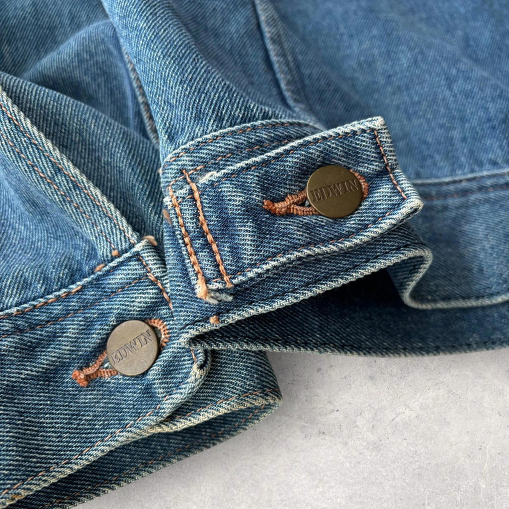 Edwin Raw Denim Jacket – Indigo XS