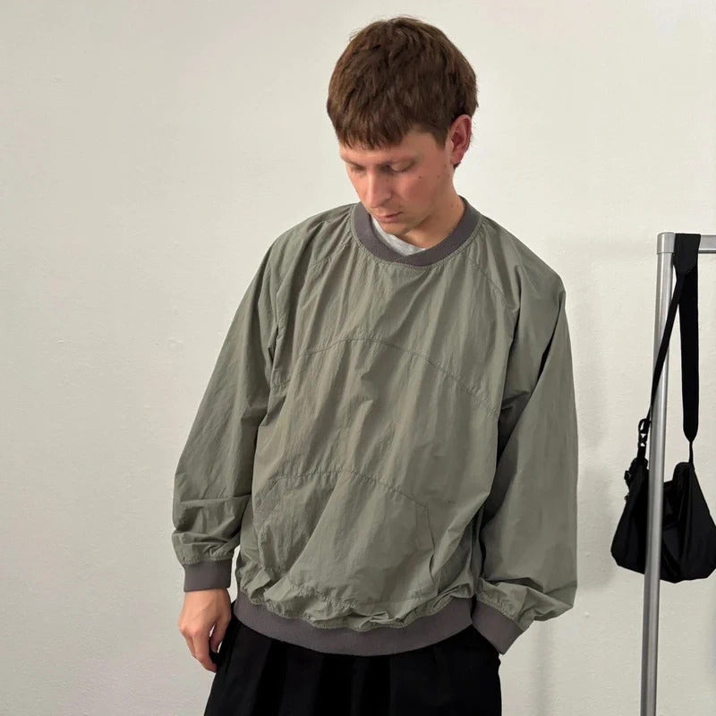 Uniform Bridge Nylon Shell Jumper Sage XL