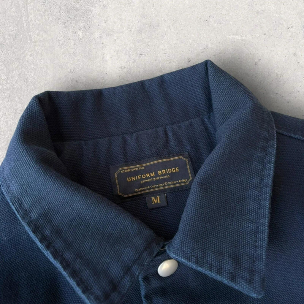Uniform Bridge Detroit Canvas Jacket Navy M