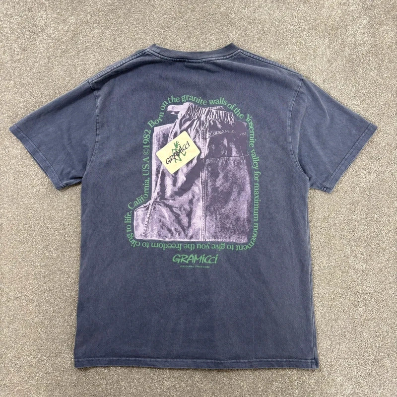 Gramicci Gadget Graphic T Shirt Navy M